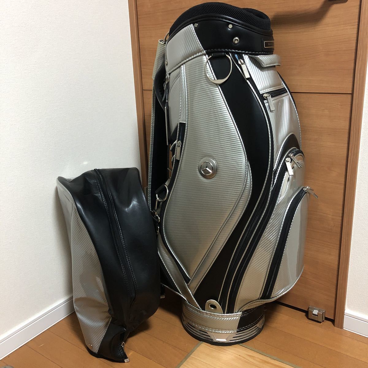 メルセデスベンツ・限定エナメル三点式キャディバッグ キャディバッグ
