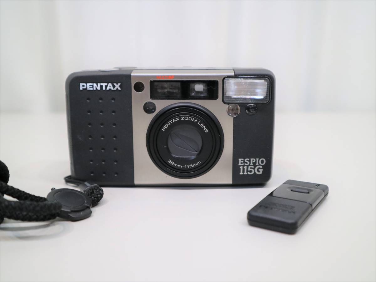 【完動品 美品】PENTAX ESPIO 115G フィルム 動作確認済 115G ESPIO PENTAX 完動品 公式通販 動作確認済 美品PENTAX フィルム 美