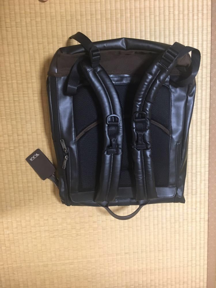 新品TUMI リュック 本革 92388