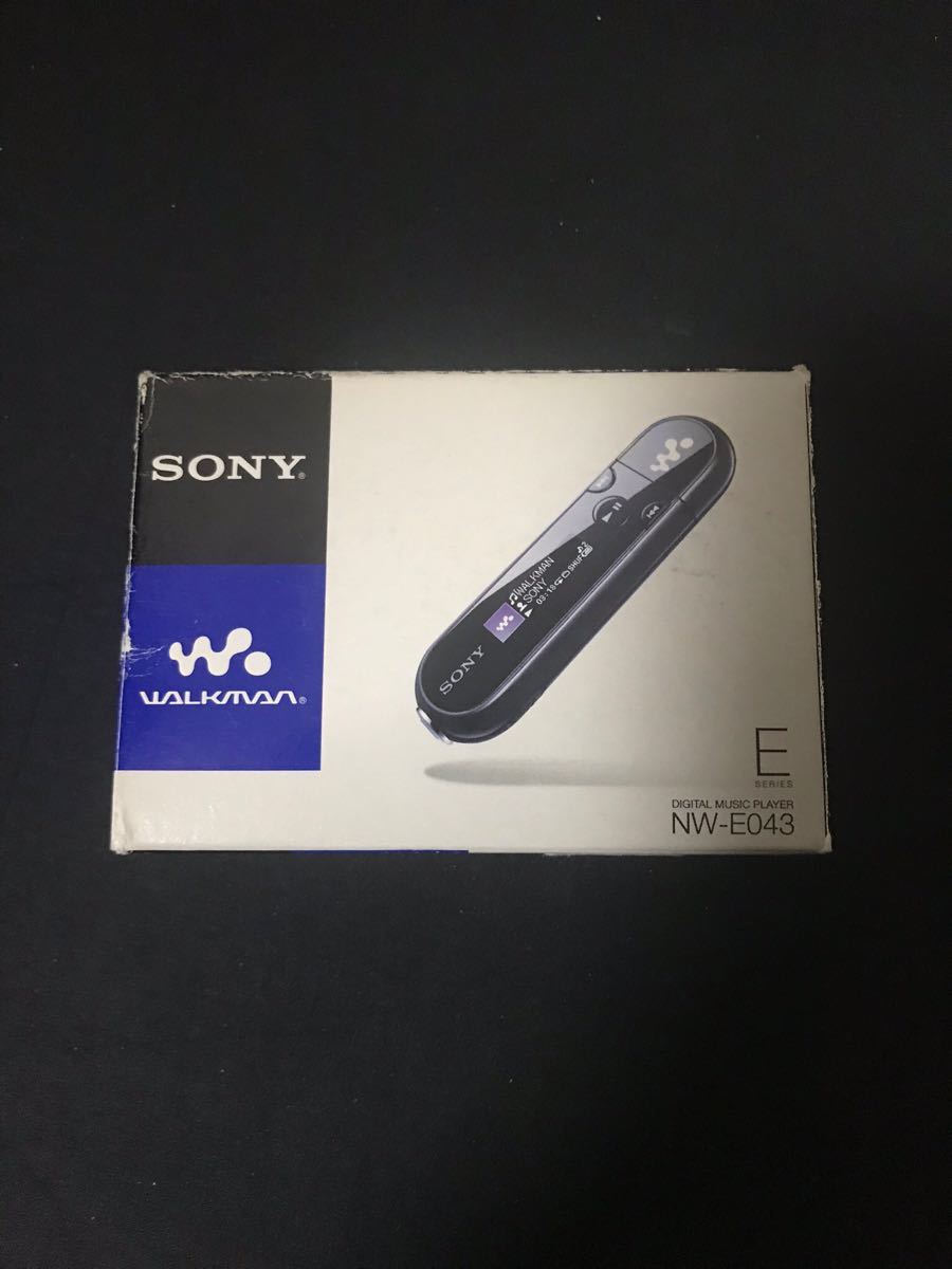 SONY　ソニー　デジタルウォークマン　NW-E043　ブルー　青色　美品