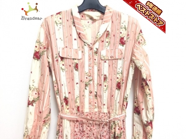 ♪♪PINK ピンクハウス PINK HOUSE 白×ピンク×レッド レディース