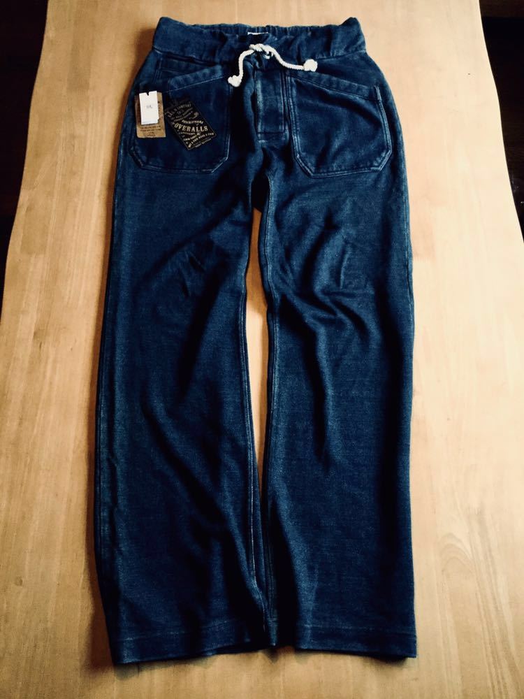 RRL インディゴスウェットパンツ S 本藍染 ステンシル入り ラルフ