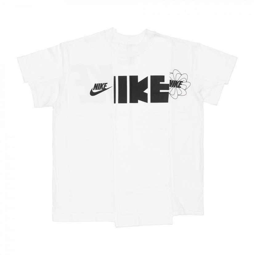 Nike X Sacai Wmns Hybrid Tee Lサイズ Cd6311 100 White ナイキ サカイ ウィメンズ ハイブリッド Tシャツ ホワイト 白 トップス 売買されたオークション情報 Yahooの商品情報をアーカイブ公開 オークファン Aucfan Com