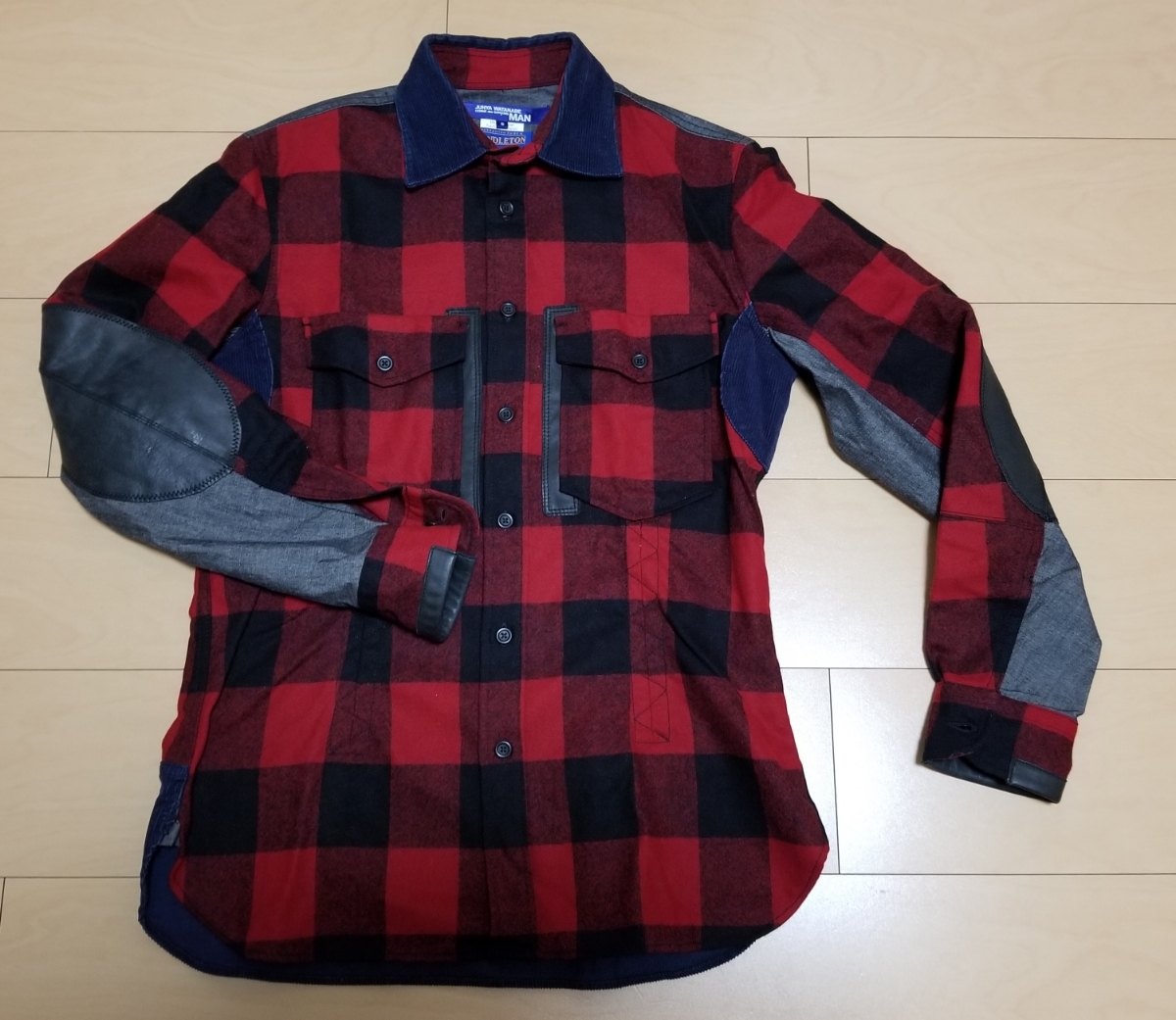 ジュンヤワタナベマン ペンドルトン チェック カスタム ウール パッチ シャツ Eye Junya Watanabe Comme Des Garcons Man Sサイズ以下 売買されたオークション情報 Yahooの商品情報をアーカイブ公開 オークファン Aucfan Com