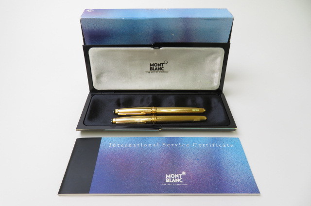 未使用】MONT BLANC 万年筆 未使用 モンブラン 万年筆 スター