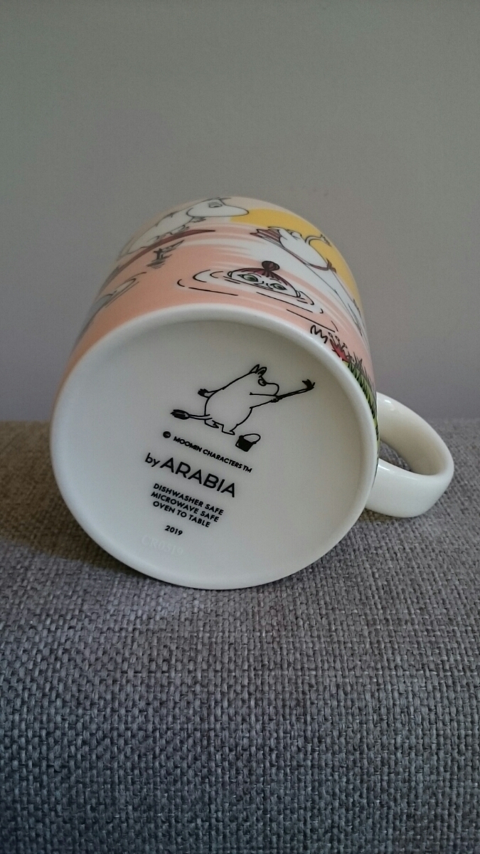ムーミンマグ アラビア 2019年夏 新品シール付_3