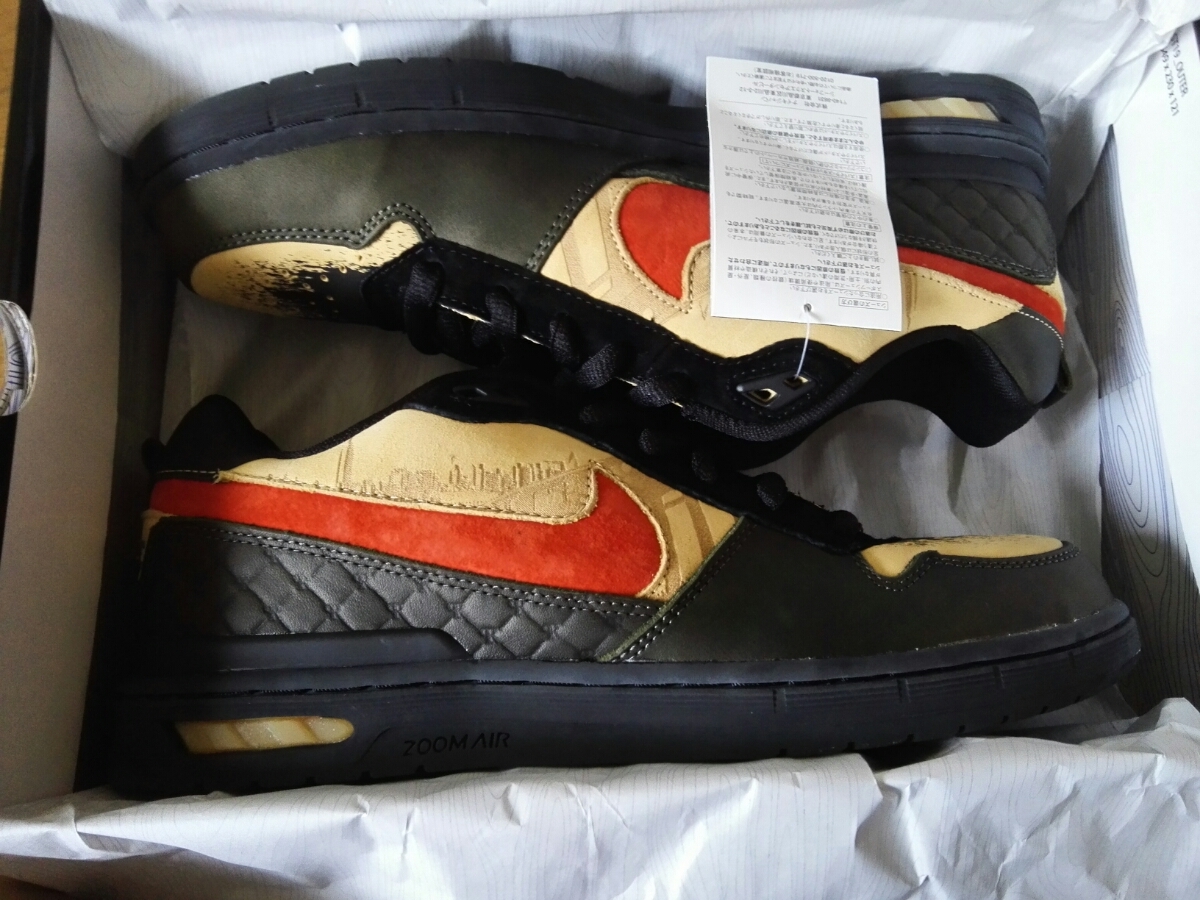 Nike SB Paul Rodriguez Zoom Air Low - 0 1 | Skate Shoes Mens Red Eye