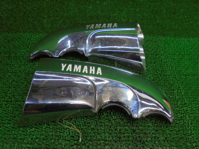 5CT3518JF3 ) ② ヤマハ バイク V-MAX VP20N P616E 純正 エアダクトカウル左右セット LEDランプ付