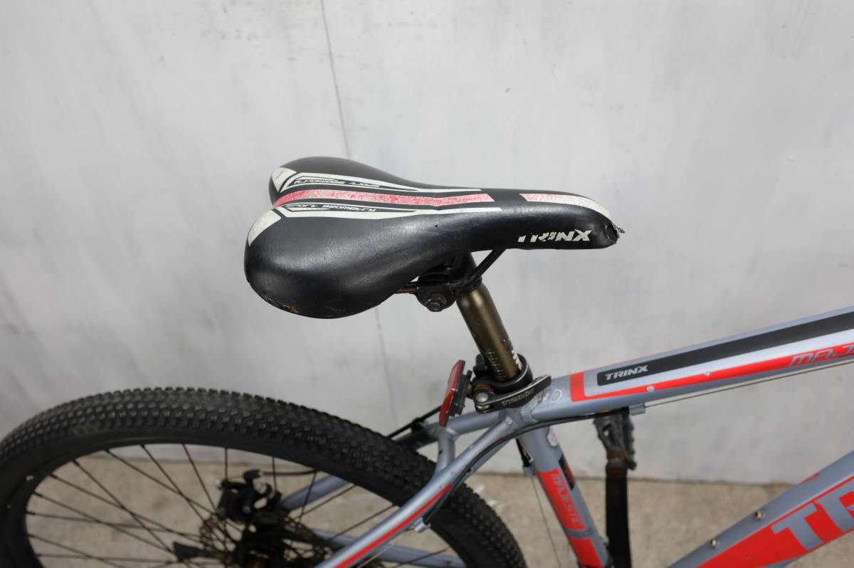 良品★TRINX　MAJESTIC　 ディスクブレーキ26インチ　 アルミ 21速 440mm マウンテンバイク