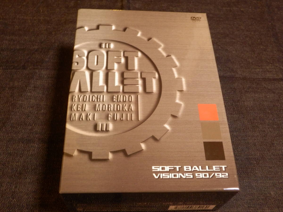 BALLET SOFT VISIONS DVD - 90⁄92 BOX : ソフトバレエ 遠藤遼一