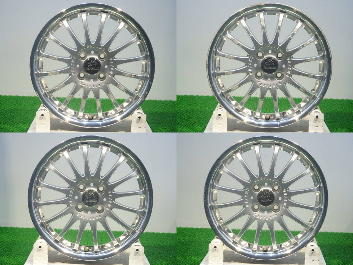 a7408☆Carlsson CR1/16☆16×6J +45 4H PCD100☆中古4本 【公式通販】