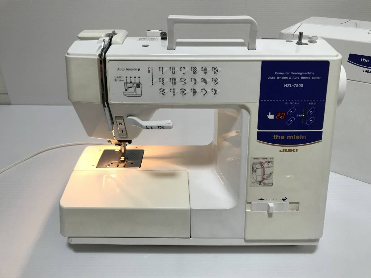 ジューキ JUKI ジューキ HZL-7800 ジャンク ザ・ミシンHZL7800