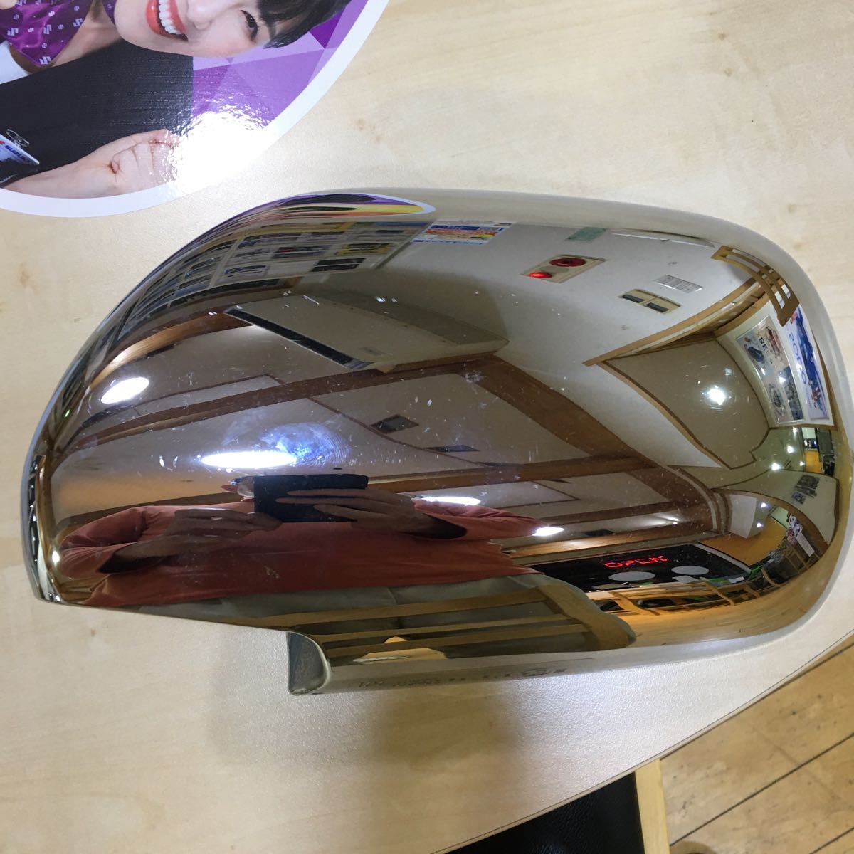ハイエース 200系 純正品 メッキドアミラーカバー