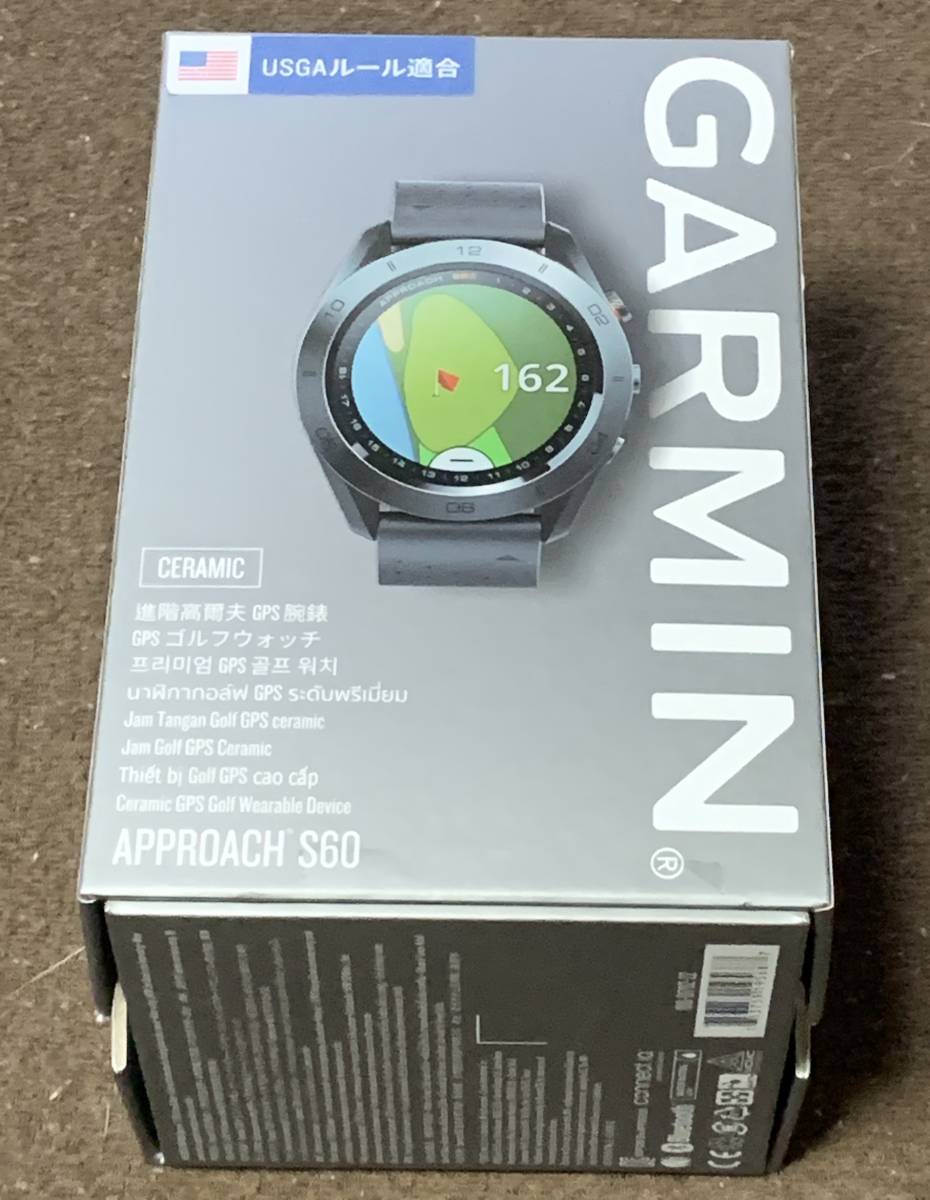 GARMIN APPROACH S60 黒の希少モデルPREMIUM CERAMIC（プレミアム