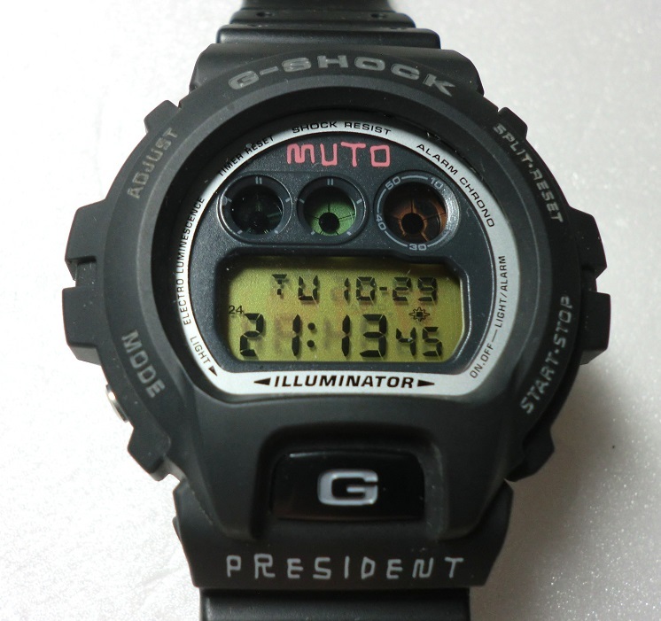 お宝 カシオ Gショック DW-6900BMK-9JF 武藤敬司コラボ限定