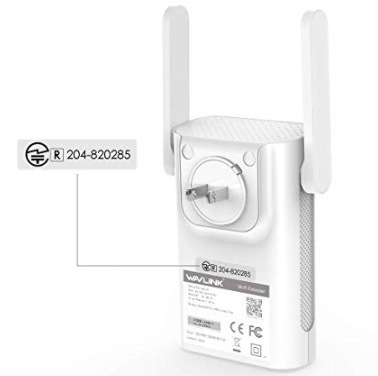 WAVLINK 中継器 WiFi 無線LAN 中継機 11ac対応 デュアルバンド 867+300Mbps コンセント直挿しモデル