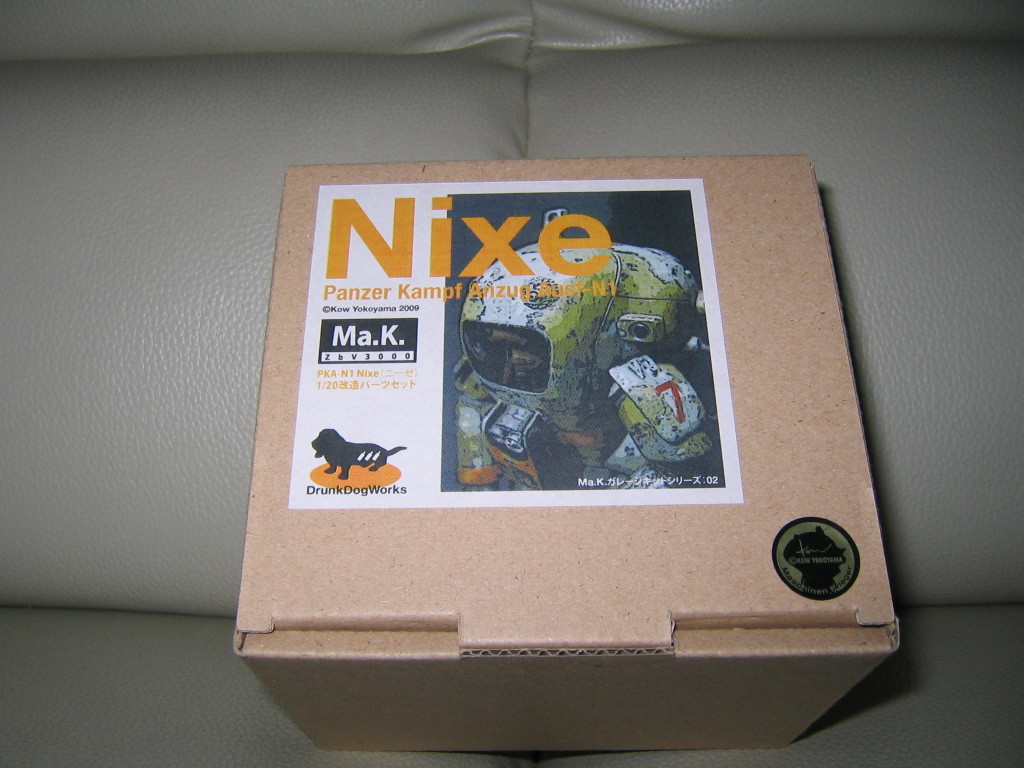 ■ 新品未開封！ ニーゼ Nixe マシーネン SF3D Ma.k wave ハセガワ 横山宏 ボトムズ ダグラム 小林誠