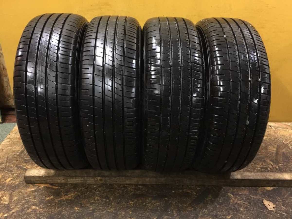 DUNLOP ENASAVE EC204 215/60R16 16インチ 夏タイヤ 4本 2019年製 バリ