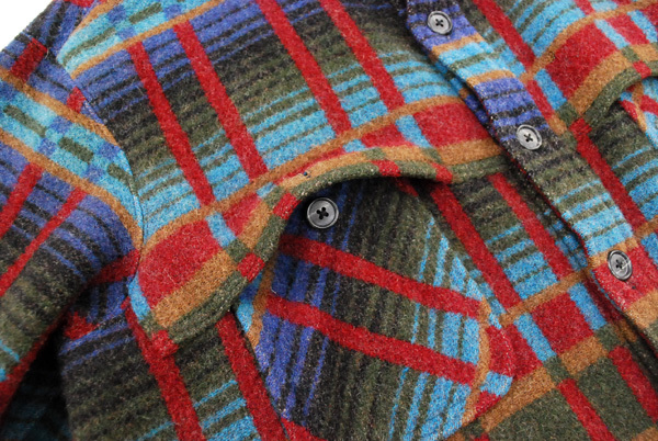 希少80s紺タグ！アメリカ製 ウールリッチ Woolrich ネイティブ柄
