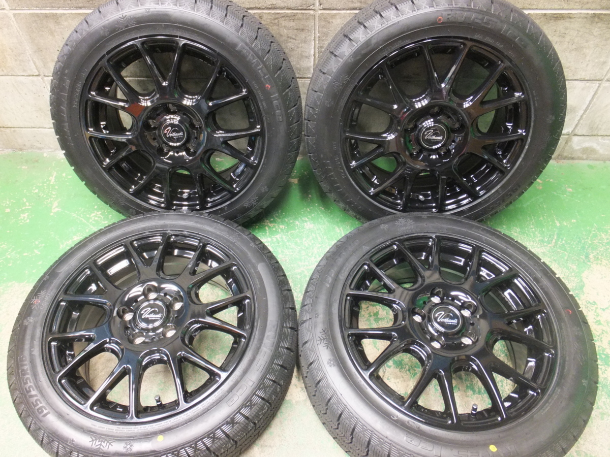 未使用！18年製★スタッドレス 195/55R16 Verthandi レーダー RW-5 アイス ヴェルザンディ 16インチ★