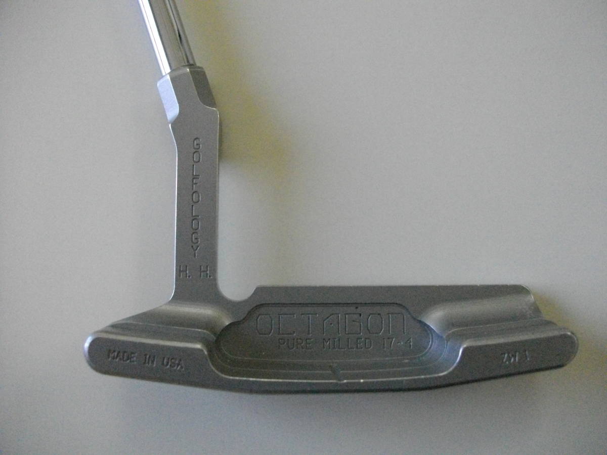GOLFOLOGY OCTAGON オクタゴン 削り出しパター 六角形 Golfology