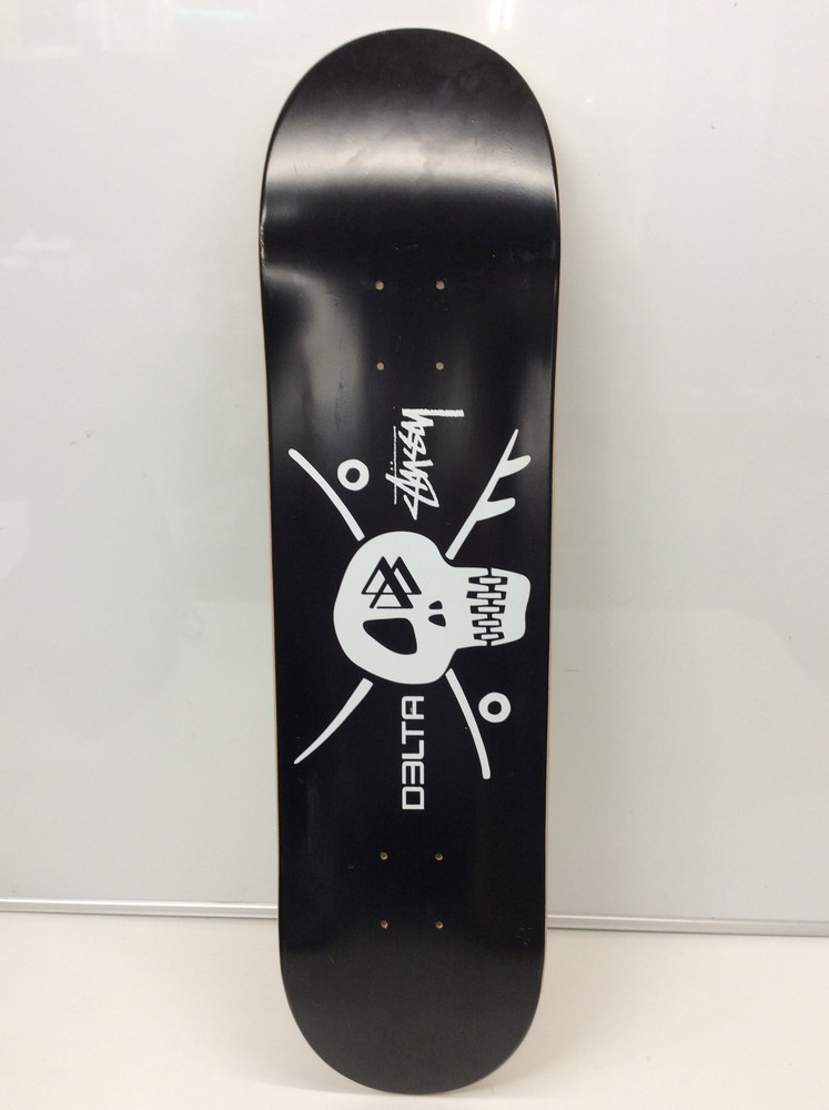 Stussy スケートボード デッキ スケボー ブラック stussy (ステューシー) スケートボード ブラック 非売品｜トレファク
