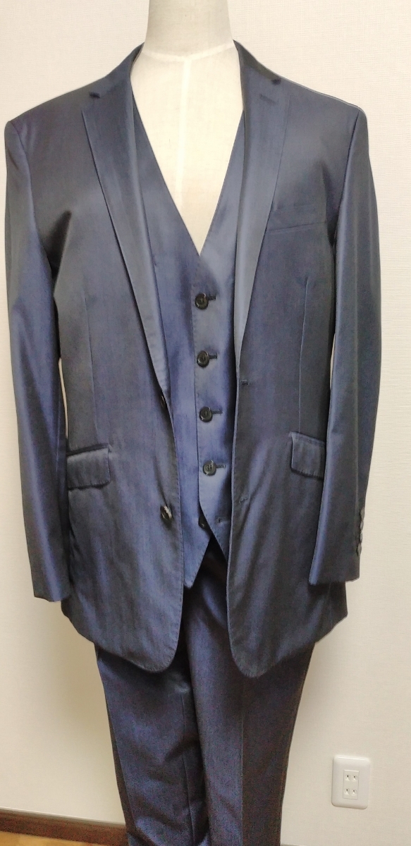 ☆バーバリーブラックレーベル BURBERRY BLACK LABEL スーツ3ピース