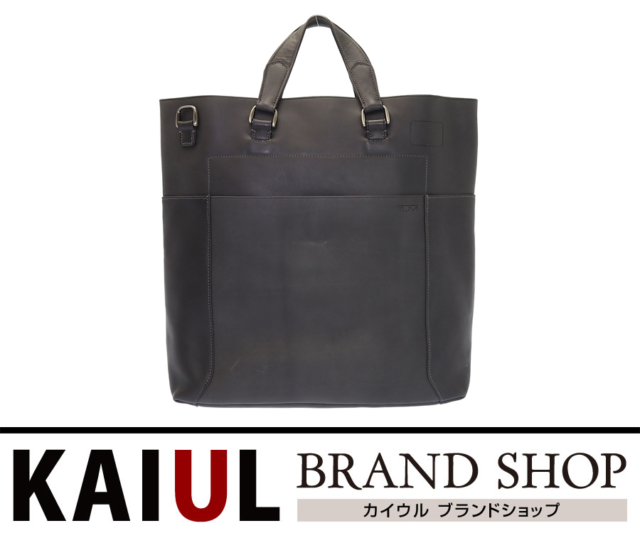 TUMI 2WAY 96114DHオールレザー ビジネスショルダートートバッグ