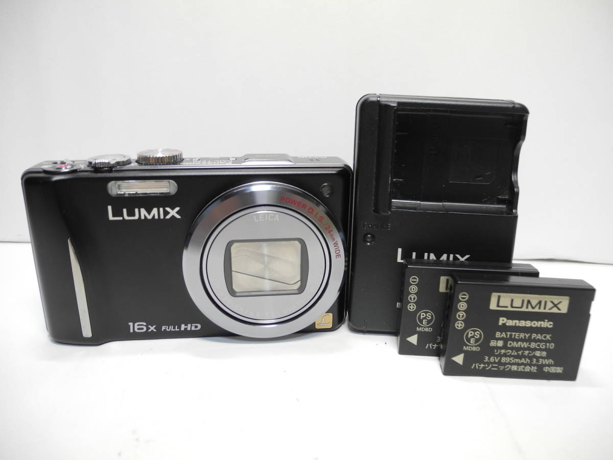 DMC-TZ20 LUMIX Panasonic 1410万画素 レッド 光学16倍ズーム 中古 