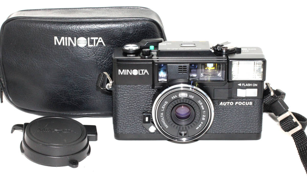 【超美品 動作品】ミノルタ MINOLTA HI MATIC AF-D 極上美品 ミノルタ Minolta Hi-Matic AF-D 基本動作確認済み ケース