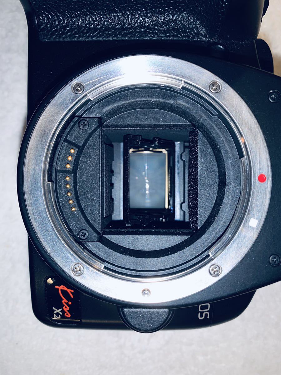 キャノン　EOS kissx2 本体のみ　リモコン付　ジャンク_9