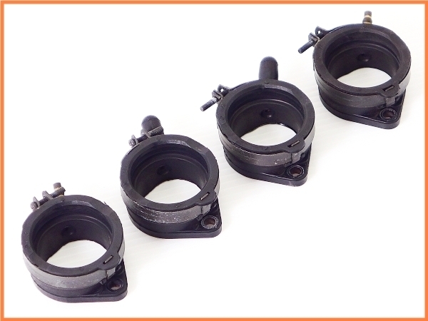 S 良品 ZZR1100-D 純正インシュレーターset 実働車取外(カワサキ用