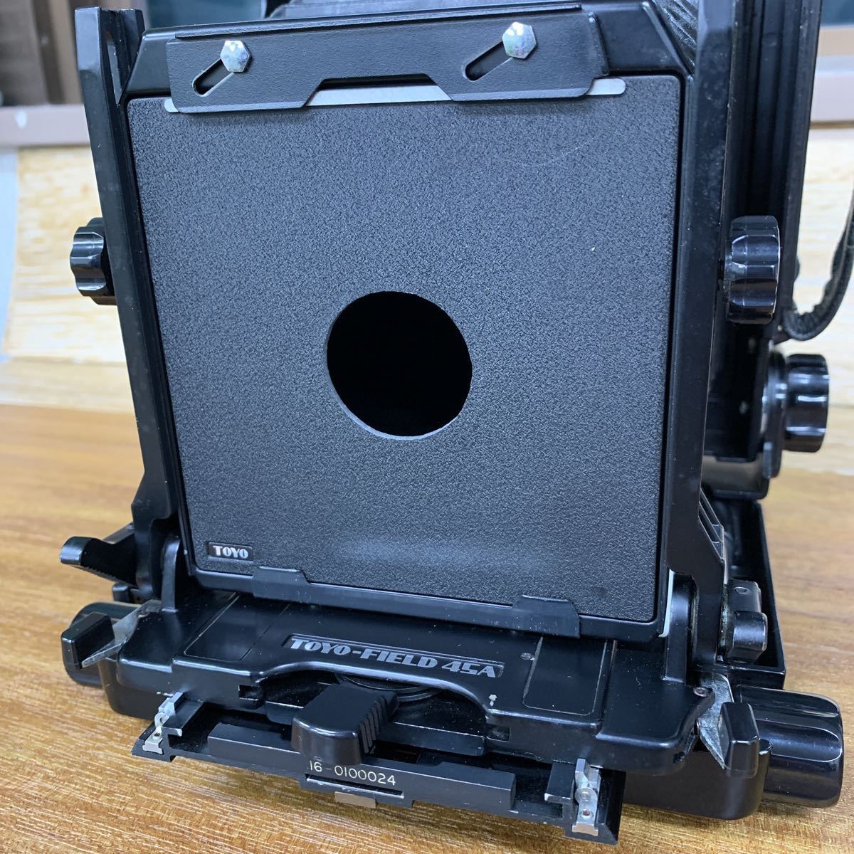 【動作未確認、ジャンク扱い】TOYO FIELD 45a ジャンク 返品不可 TOYO-FIELD 45A 蛇腹劣化 動作未確認 45A - | Field