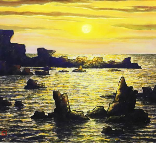 Yahoo!オークション の落札相場・落札価格 「杉原元人」絵画 (美術品 