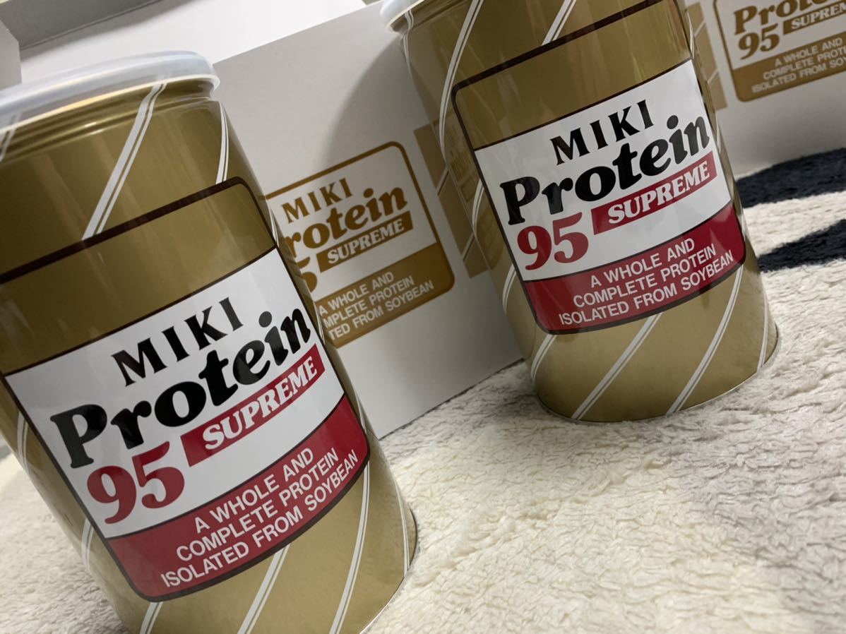MIKI Protein 95 スープクリーム 425g x 2缶 x 4 ミキプロティーン95スープ