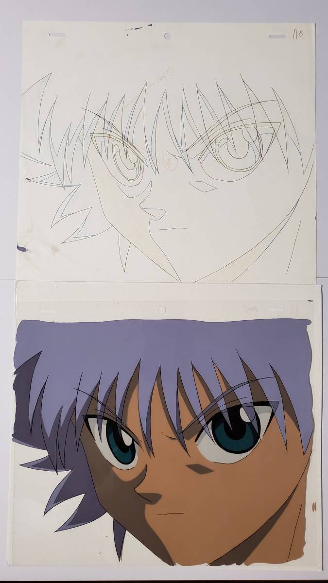 HUNTERXHUNTER 直筆 修正原画 キルア セル画無し HUNTER×HUNTER