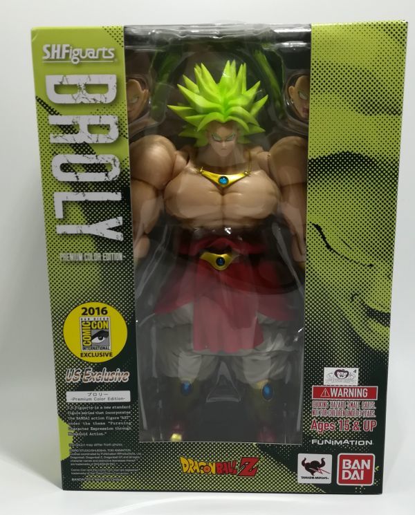 特価スタート コミコン S.H.Figuarts ブロリー SDCC ドラゴンボールZ 