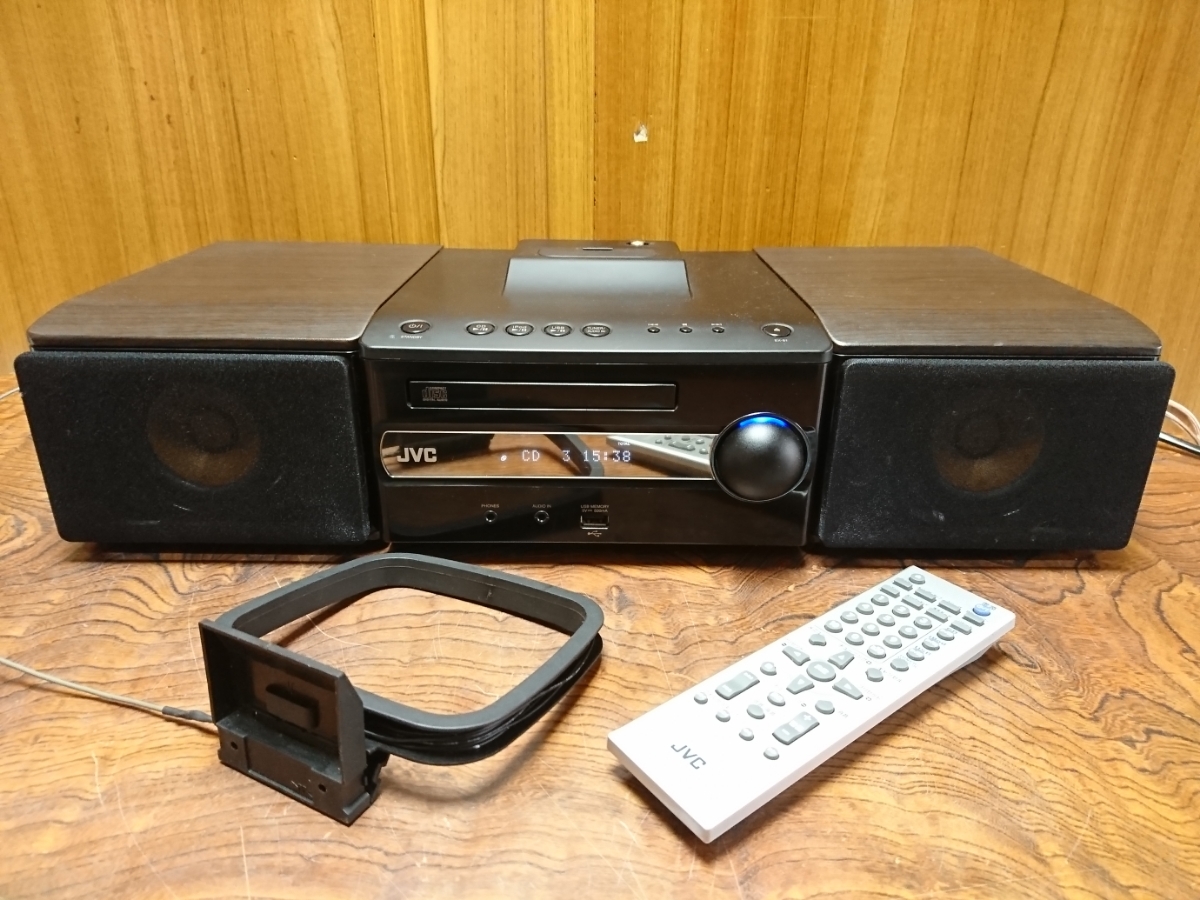 ☆Victor JVC ビクター☆ミニコンポ CDレシーバー/スピーカー CA-EXS1