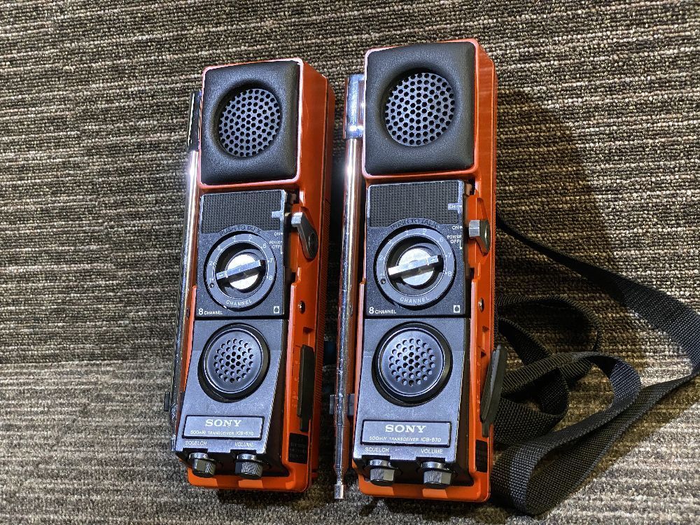正常起動‼️】SONY トランシーバー ICB-670／ 2機 【公式通販】