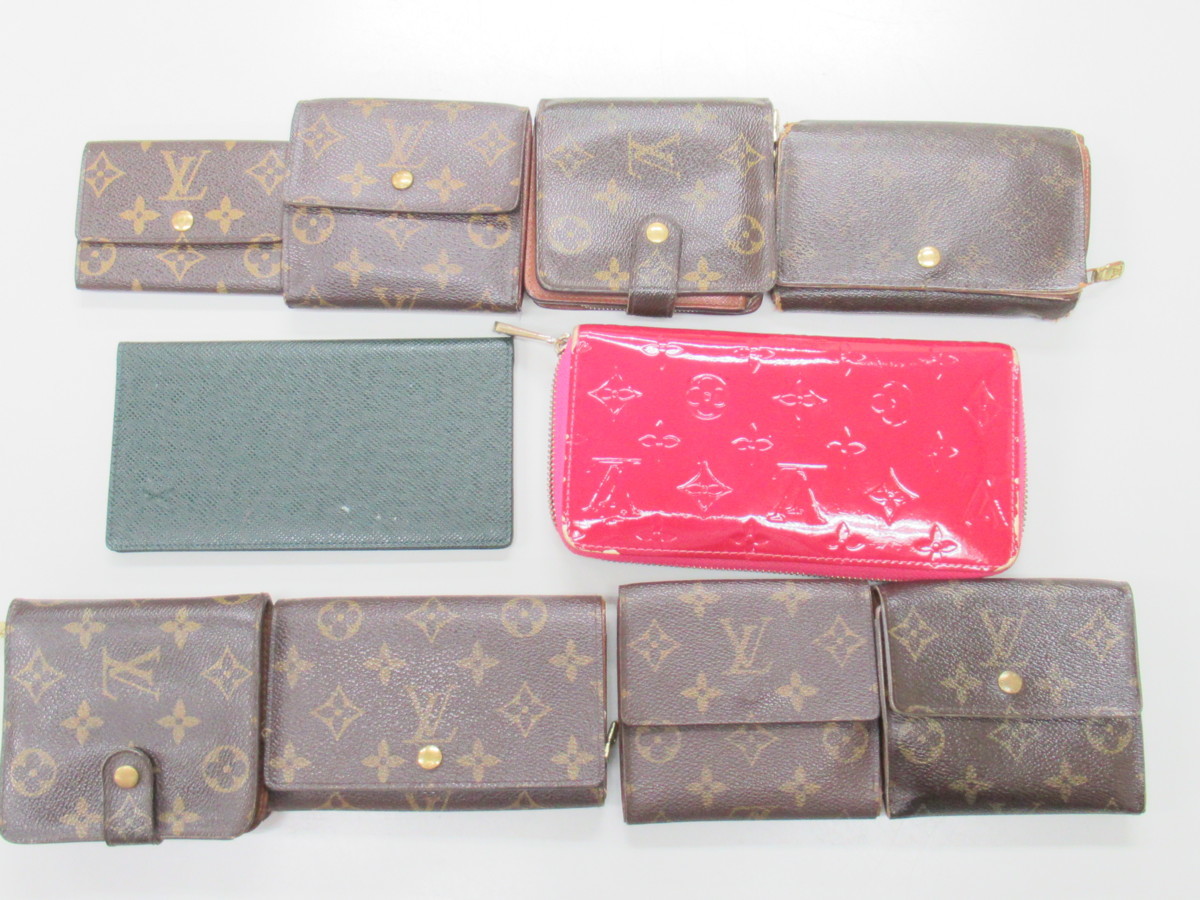 財布 ジャンク ルイヴィトン 1円☆ まとめ売りLOUIS VUITTONルイ 