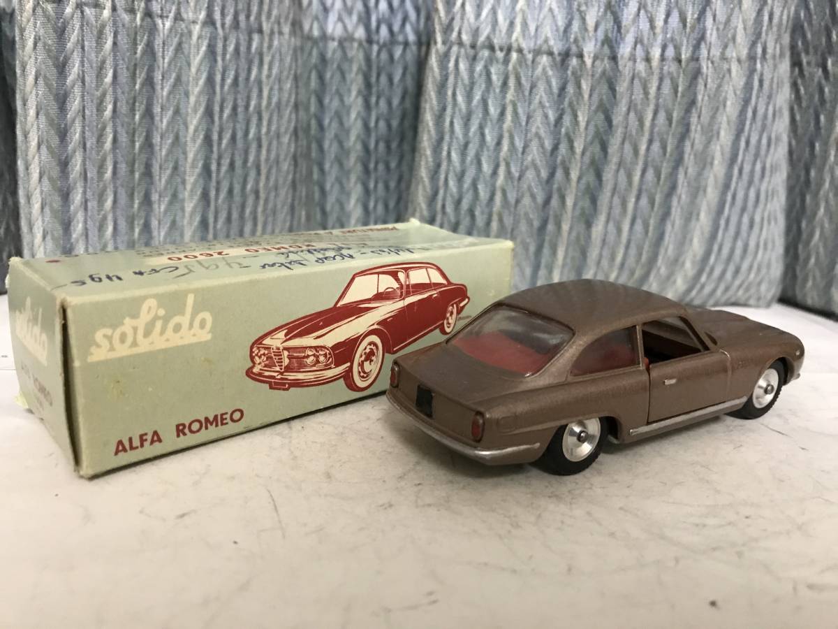 1円〜 ソリド アルファロメオ 2600 ミニカー S.O.L.I.D ソリッド 1/43
