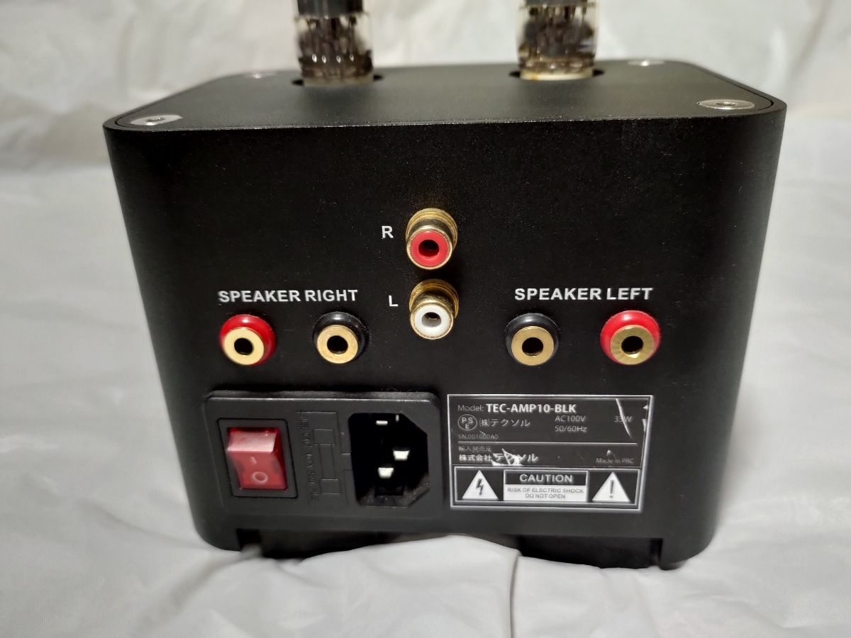 TecSol TEC-AMP10-BLK 真空管ミニアンプ メーカー直営オンラインストア