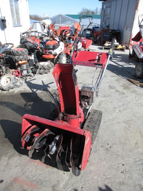 除雪機 ホンダ HS55 スノーラ HONDA 5馬力 動作品 動作OK! ○エンジン 