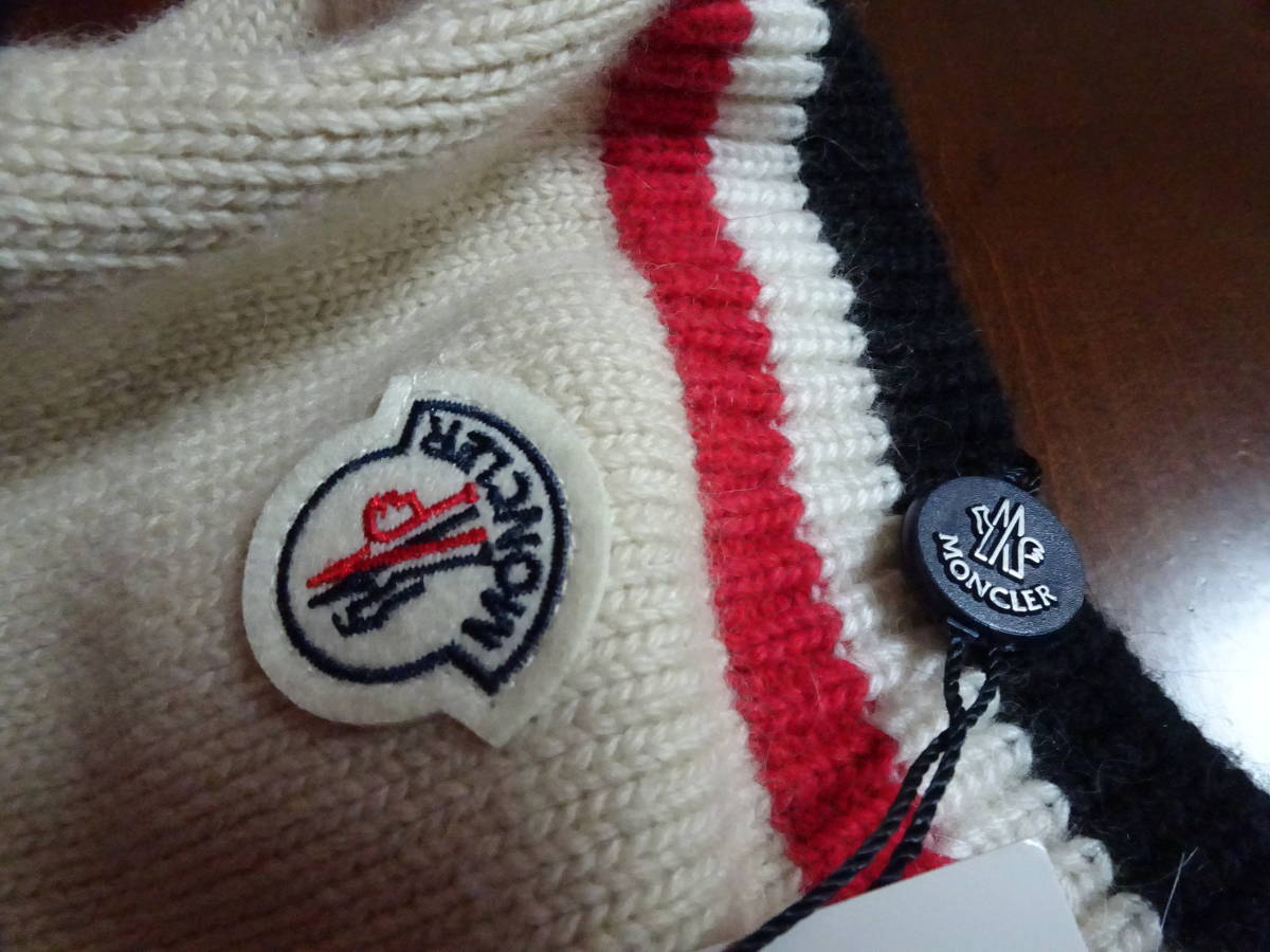ニット帽 モンクレール MONCLER BERRETTO 帽子 極美品△MONCLER