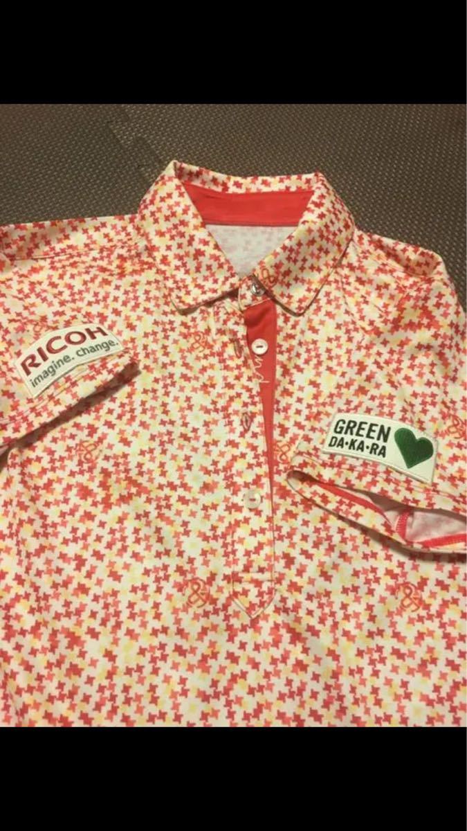 品質保証，安い 森田理香子 プロ支給品 ポロシャツ GOLF 半袖シャツ アンパスィ(その他)｜売買されたオークション情報、yahooの商品情報をアーカイブ公開 - オークファン シャツ
