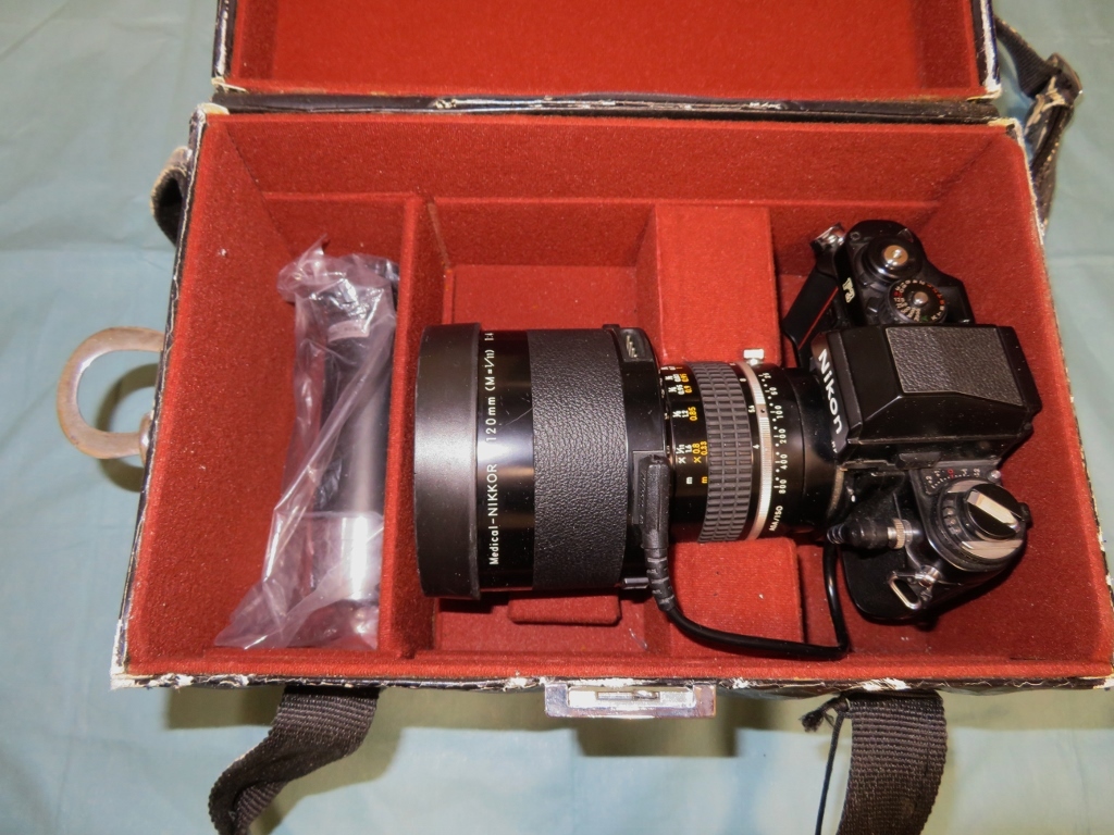 Nikon ニコン F3 メディカルニッコール 120mm ストロボセット 動作不明