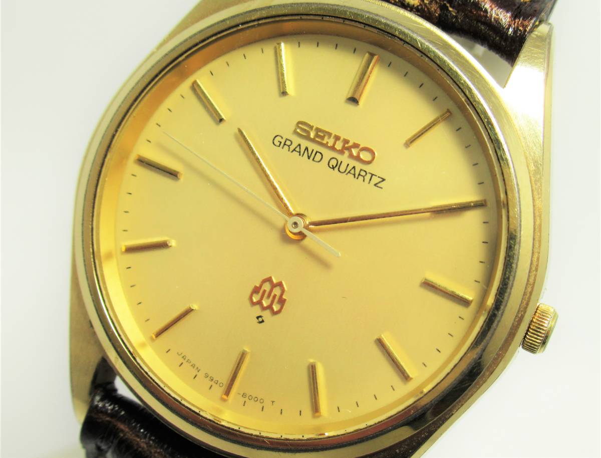 QUARTZ 9940-8010 セイコー SEIKO グランドクォーツ 3針 GRAND 