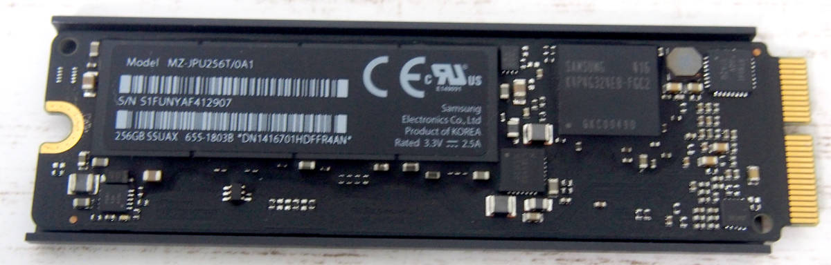 SSD Apple 14+13 Pins 128Go pour MacBook Pro Retina/MacBook Air et iMac