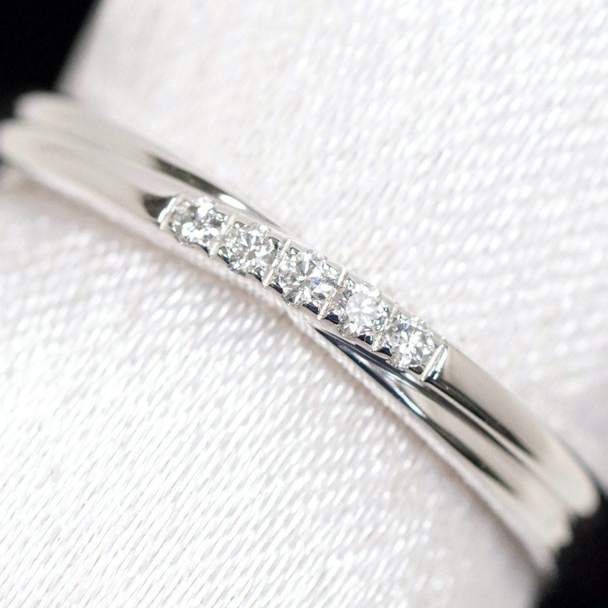 Ponte Vecchio ポンテヴェキオ ダイヤモンド0.04ct Pt950 リング 