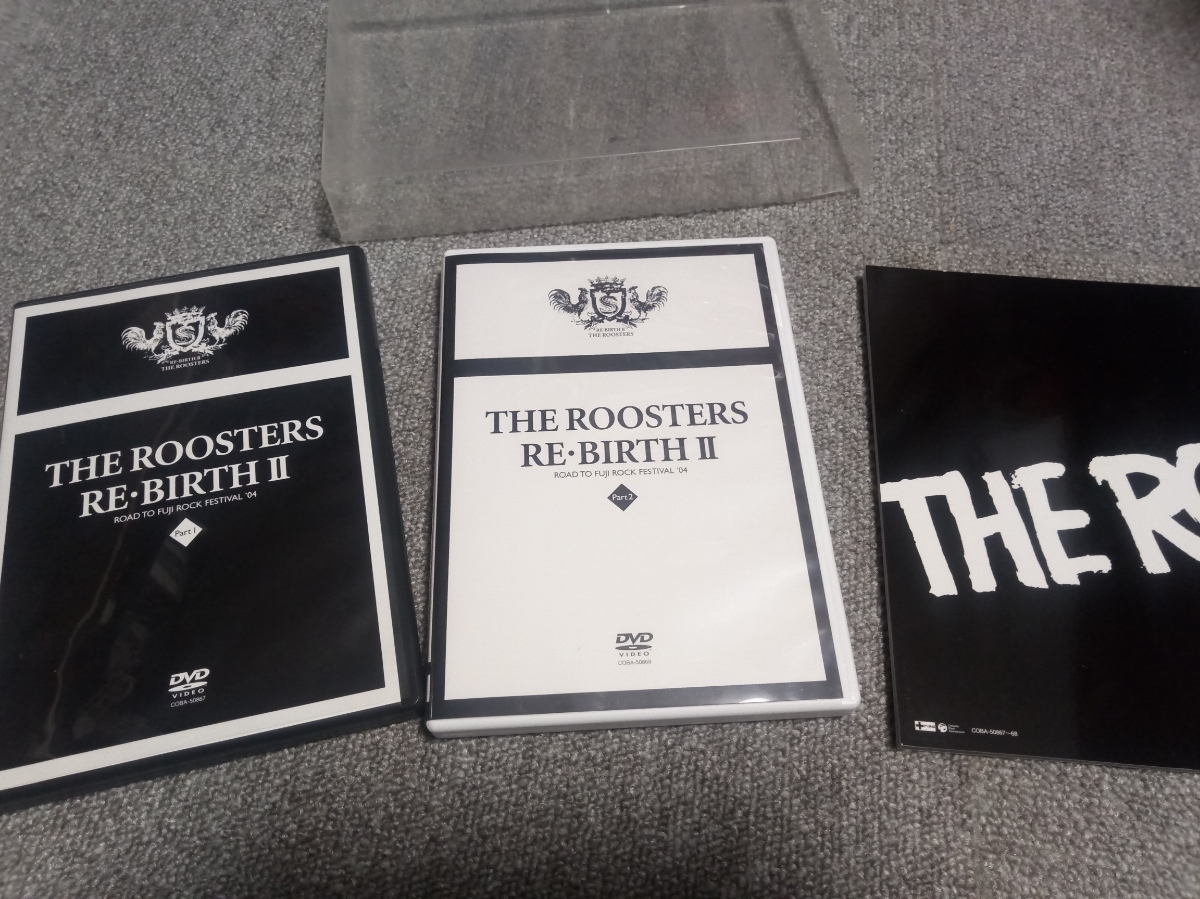 THE ROOSTERS／RE・BIRTH Ⅱ [2DVD＋写真集] DVD2枚組】THE ROOSTERS